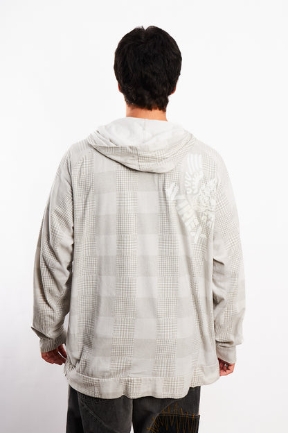 Vintage Y2K Avirex Plaid Full Zip Jacket (L/XL)