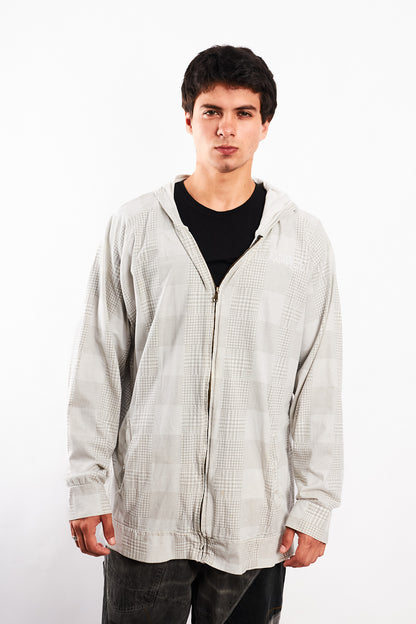 Vintage Y2K Avirex Plaid Full Zip Jacket (L/XL)