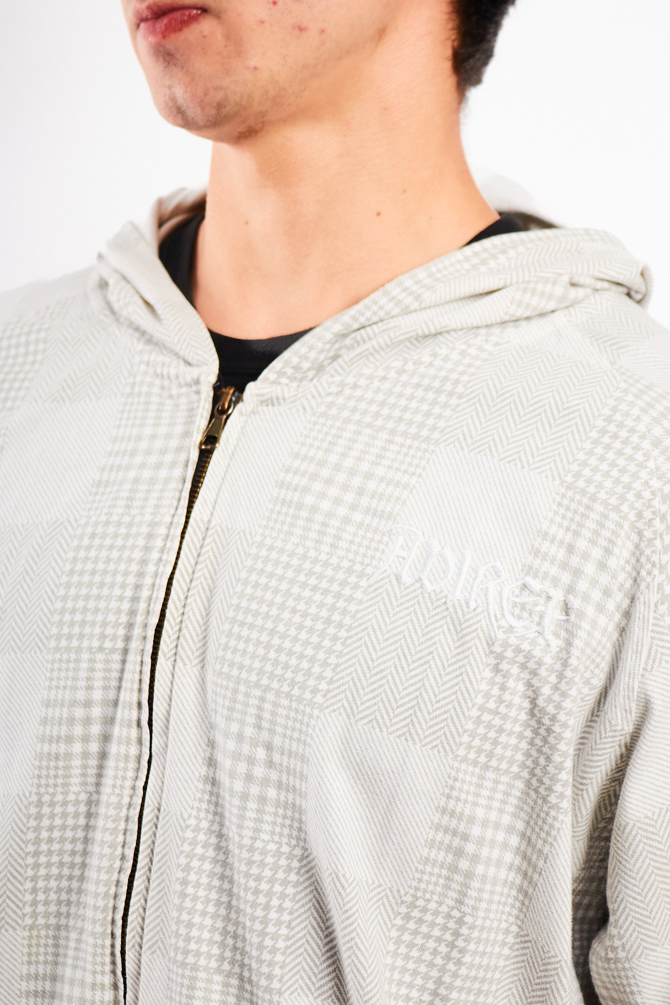 Vintage Y2K Avirex Plaid Full Zip Jacket (L/XL)