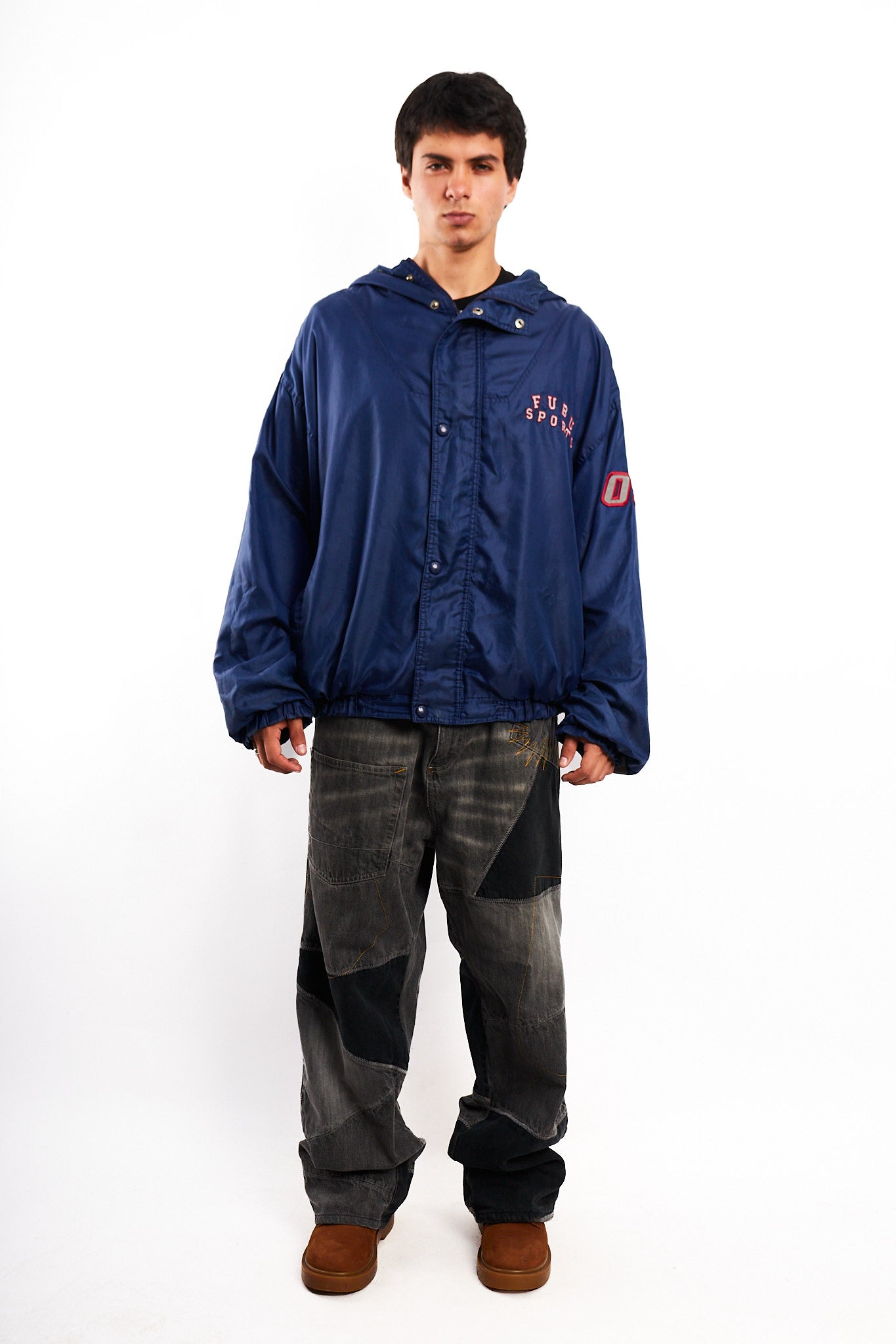 1990 Vintage Fubu Hip-Hop Track Jacket (L/XL)