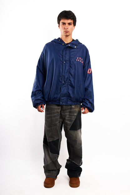 1990 Vintage Fubu Hip-Hop Track Jacket (L/XL)