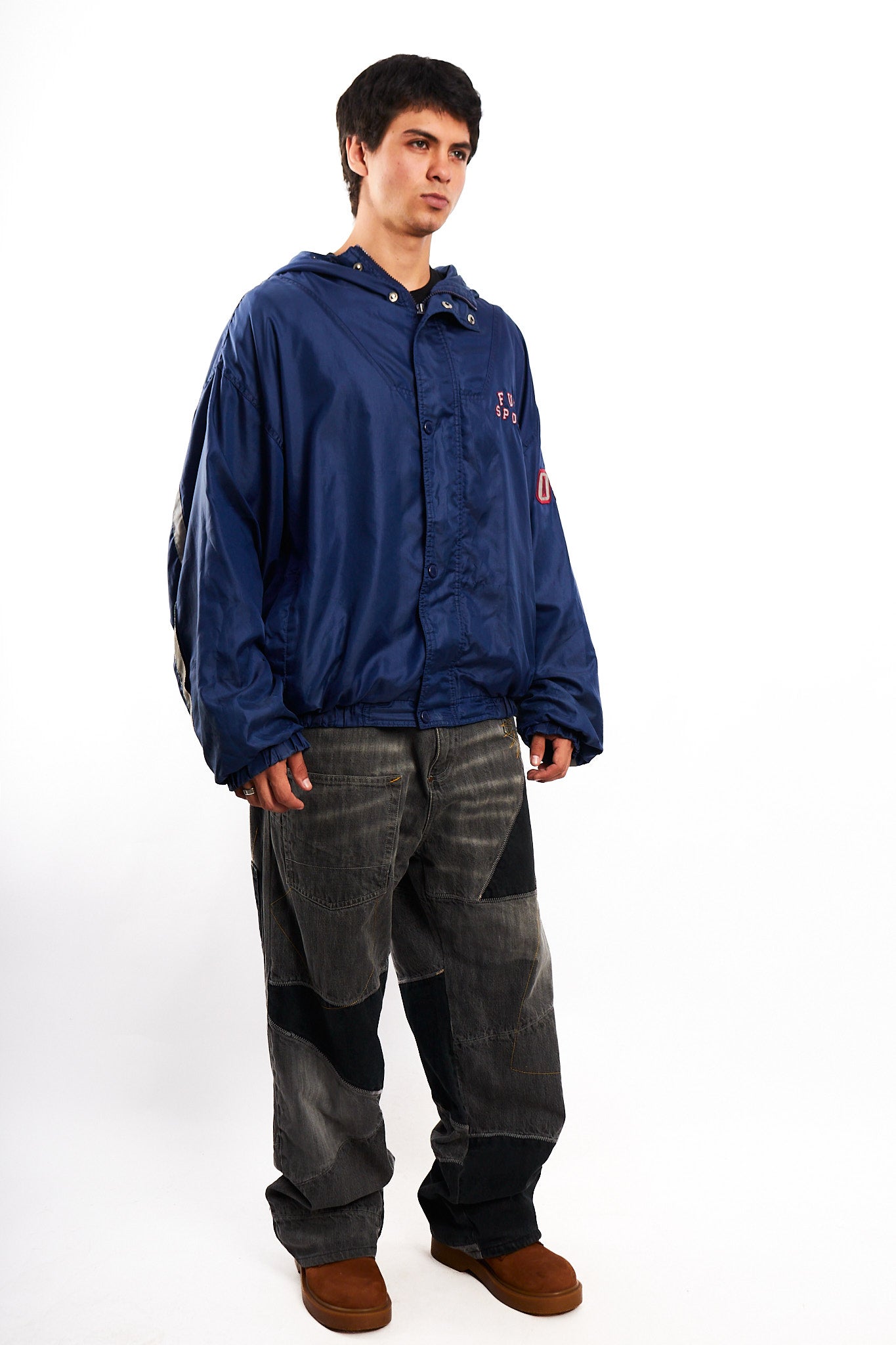 1990 Vintage Fubu Hip-Hop Track Jacket (L/XL)
