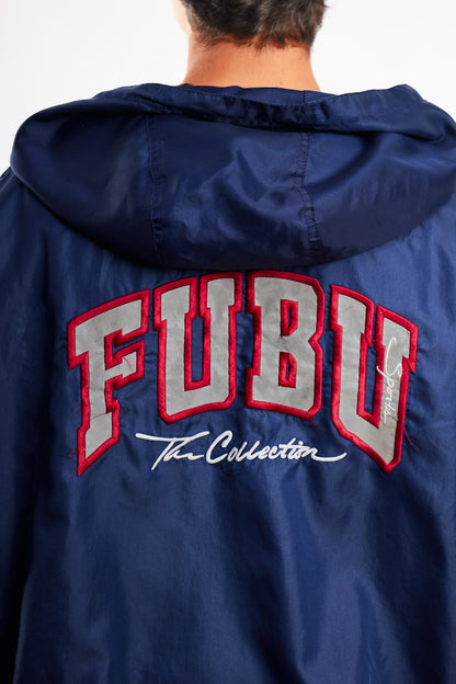 1990 Vintage Fubu Hip-Hop Track Jacket (L/XL)