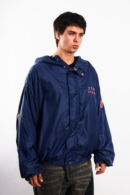 1990 Vintage Fubu Hip-Hop Track Jacket (L/XL)