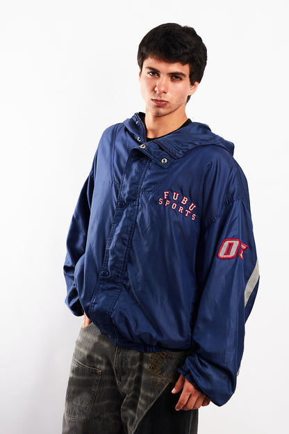 1990 Vintage Fubu Hip-Hop Track Jacket (L/XL)