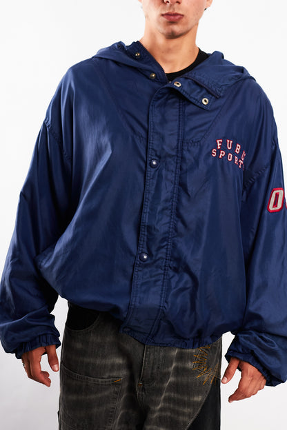 1990 Vintage Fubu Hip-Hop Track Jacket (L/XL)