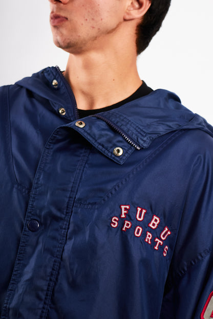 1990 Vintage Fubu Hip-Hop Track Jacket (L/XL)