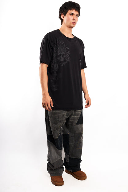 Y2K Vintage Affliction Skull Tee (L/XL)