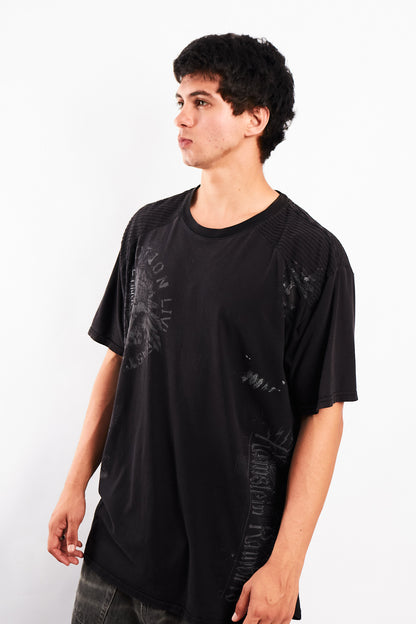 Y2K Vintage Affliction Skull Tee (L/XL)
