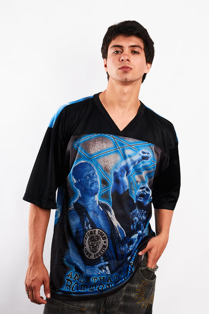 1999 Wrestlemania Steve Austin Stone Cold Mesh Jersey (M/L)