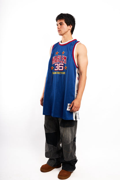 2002 Vintage Platinum Fubu x Harlem Globetrotters Jersey (L/XL)
