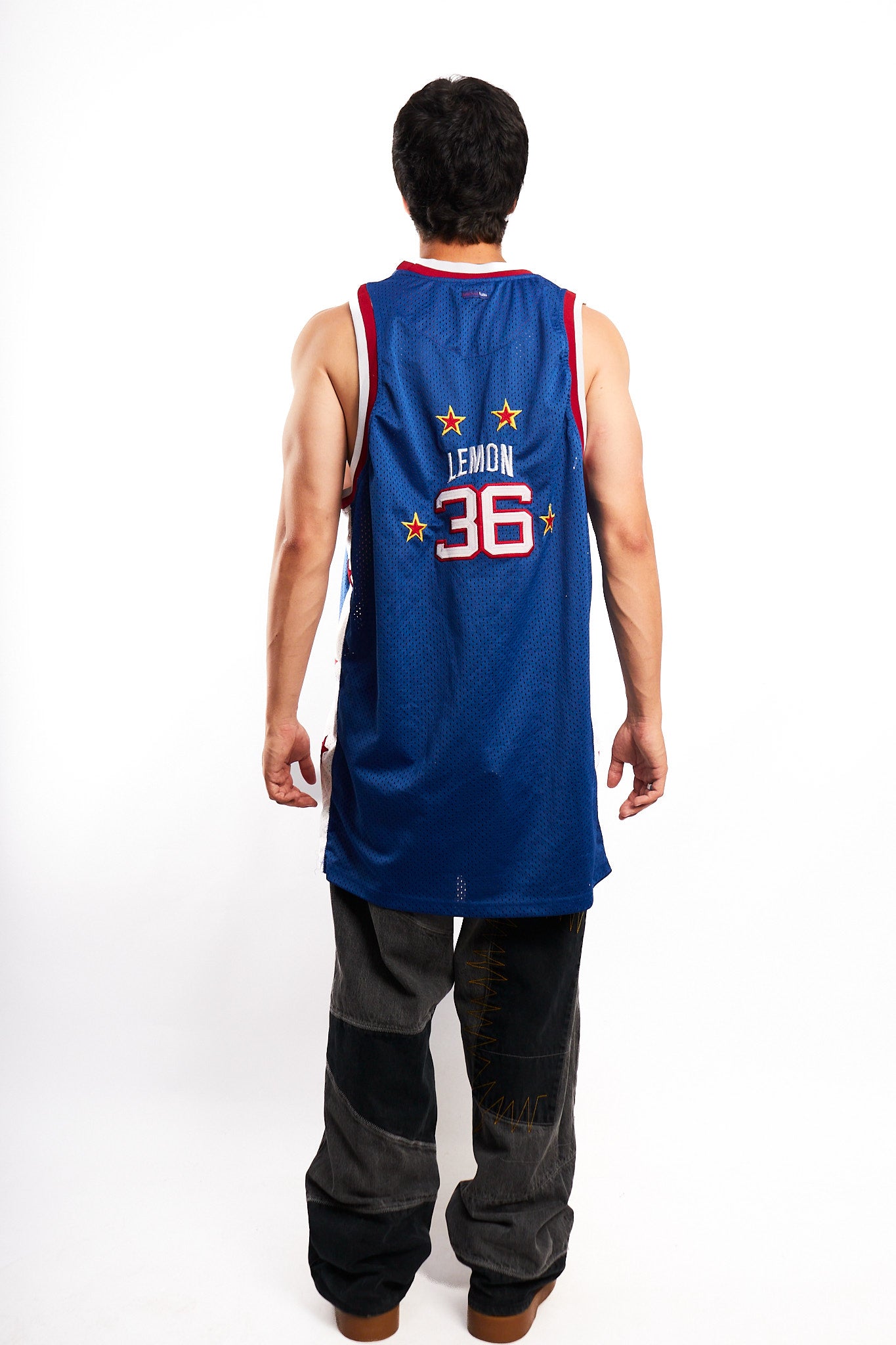 2002 Vintage Platinum Fubu x Harlem Globetrotters Jersey (L/XL)