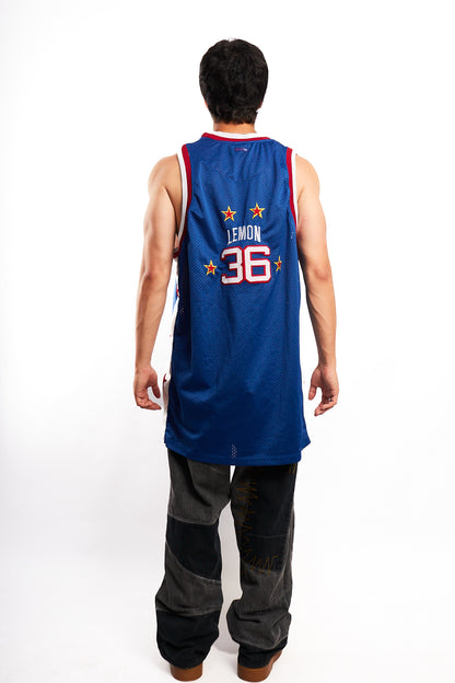 2002 Vintage Platinum Fubu x Harlem Globetrotters Jersey (L/XL)