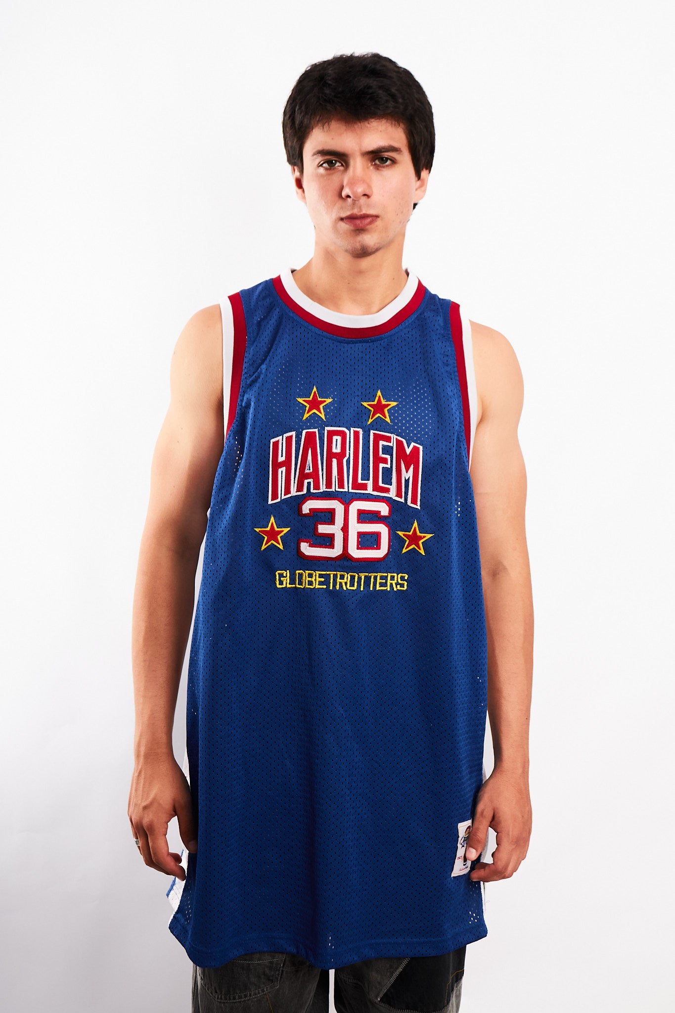 2002 Vintage Platinum Fubu x Harlem Globetrotters Jersey (L/XL)