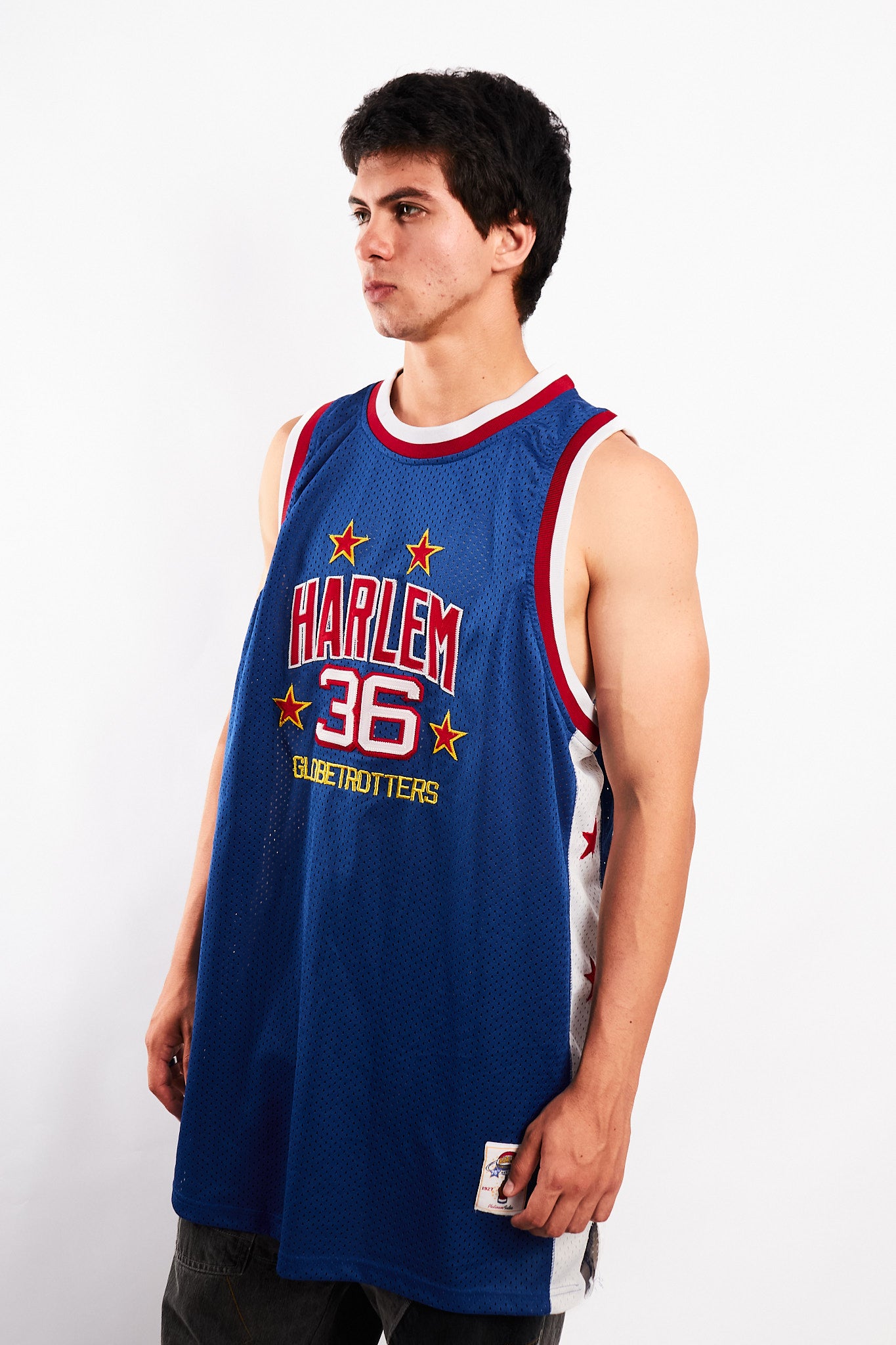 2002 Vintage Platinum Fubu x Harlem Globetrotters Jersey (L/XL)