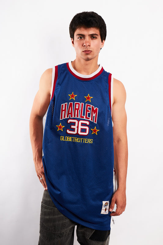2002 Vintage Platinum Fubu x Harlem Globetrotters Jersey (L/XL)