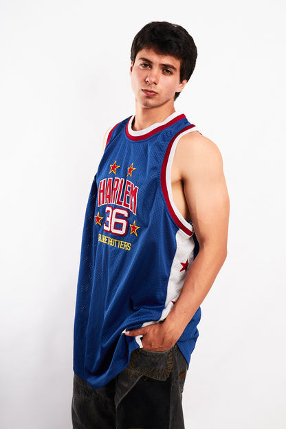 2002 Vintage Platinum Fubu x Harlem Globetrotters Jersey (L/XL)