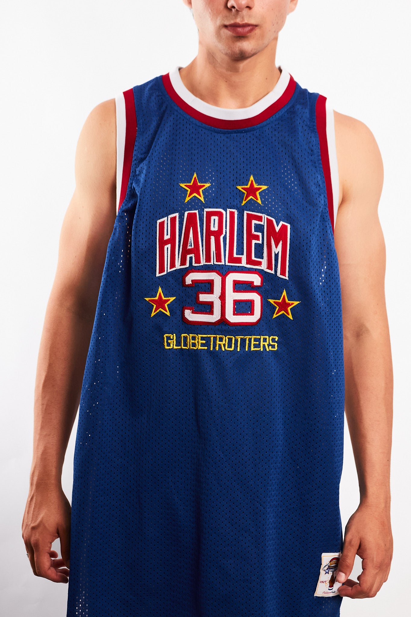 2002 Vintage Platinum Fubu x Harlem Globetrotters Jersey (L/XL)