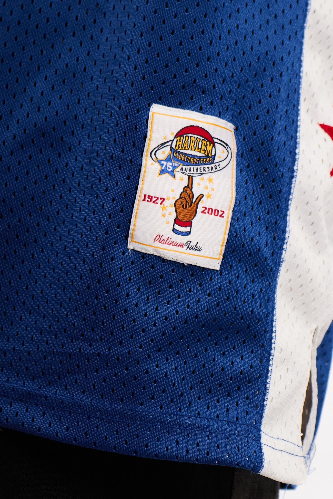 2002 Vintage Platinum Fubu x Harlem Globetrotters Jersey (L/XL)