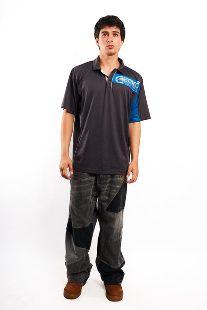 2000 Vintage Ecko Graphic Polo Shirt (M/L)