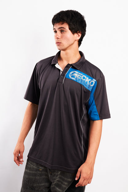 2000 Vintage Ecko Graphic Polo Shirt (M/L)