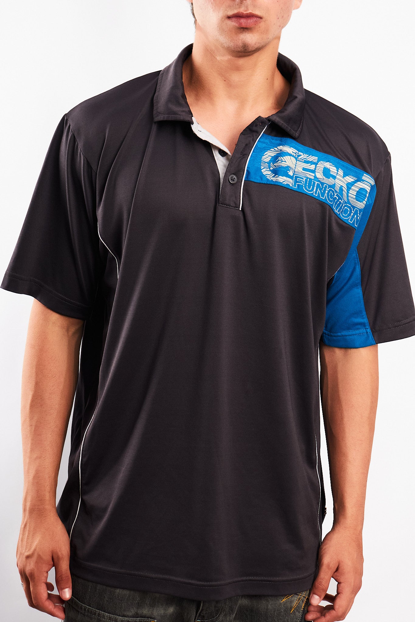 2000 Vintage Ecko Graphic Polo Shirt (M/L)
