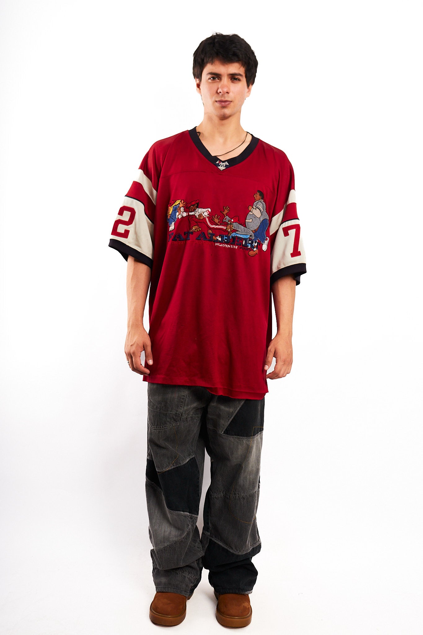 1990 Vintage Fubu Platinum x Fat Albert Junkyard Gang Jersey (XL)