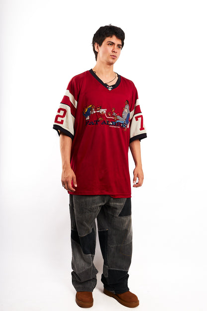 1990 Vintage Fubu Platinum x Fat Albert Junkyard Gang Jersey (XL)