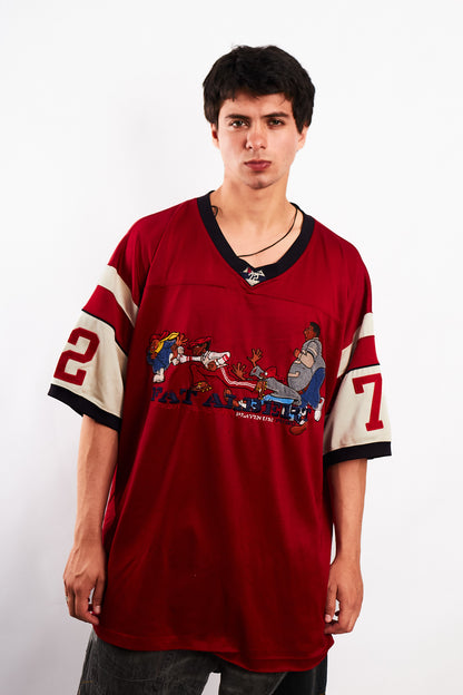 1990 Vintage Fubu Platinum x Fat Albert Junkyard Gang Jersey (XL)
