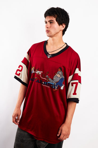 1990 Vintage Fubu Platinum x Fat Albert Junkyard Gang Jersey (XL)