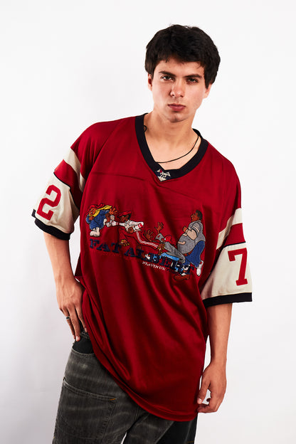 1990 Vintage Fubu Platinum x Fat Albert Junkyard Gang Jersey (XL)