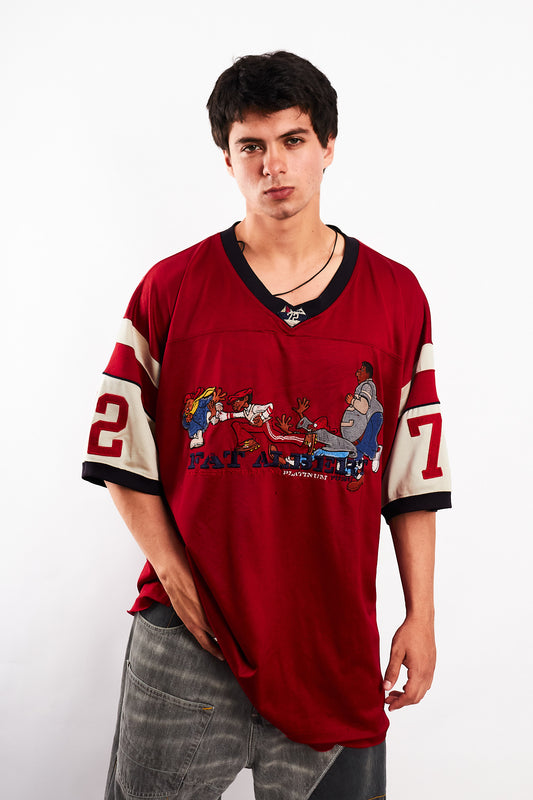 1990 Vintage Fubu Platinum x Fat Albert Junkyard Gang Jersey (XL)