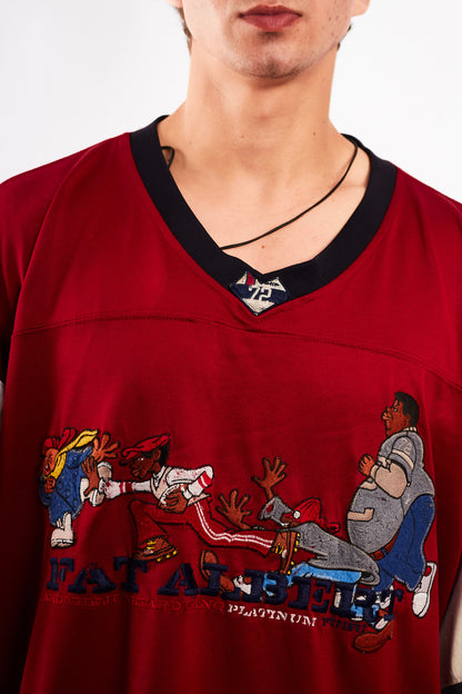 1990 Vintage Fubu Platinum x Fat Albert Junkyard Gang Jersey (XL)