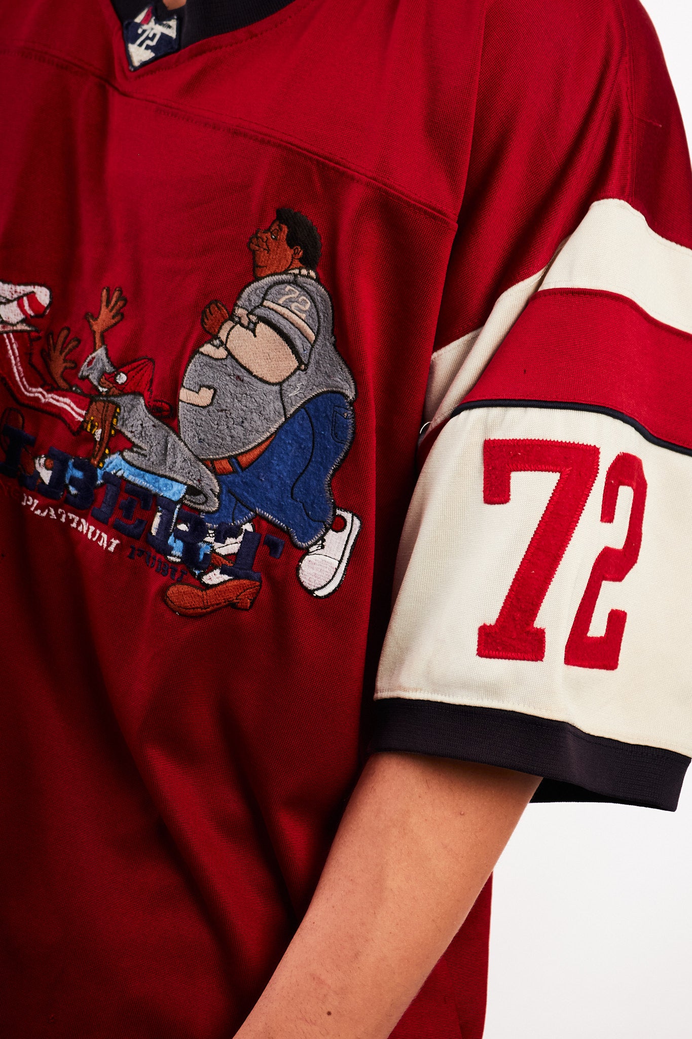 1990 Vintage Fubu Platinum x Fat Albert Junkyard Gang Jersey (XL)