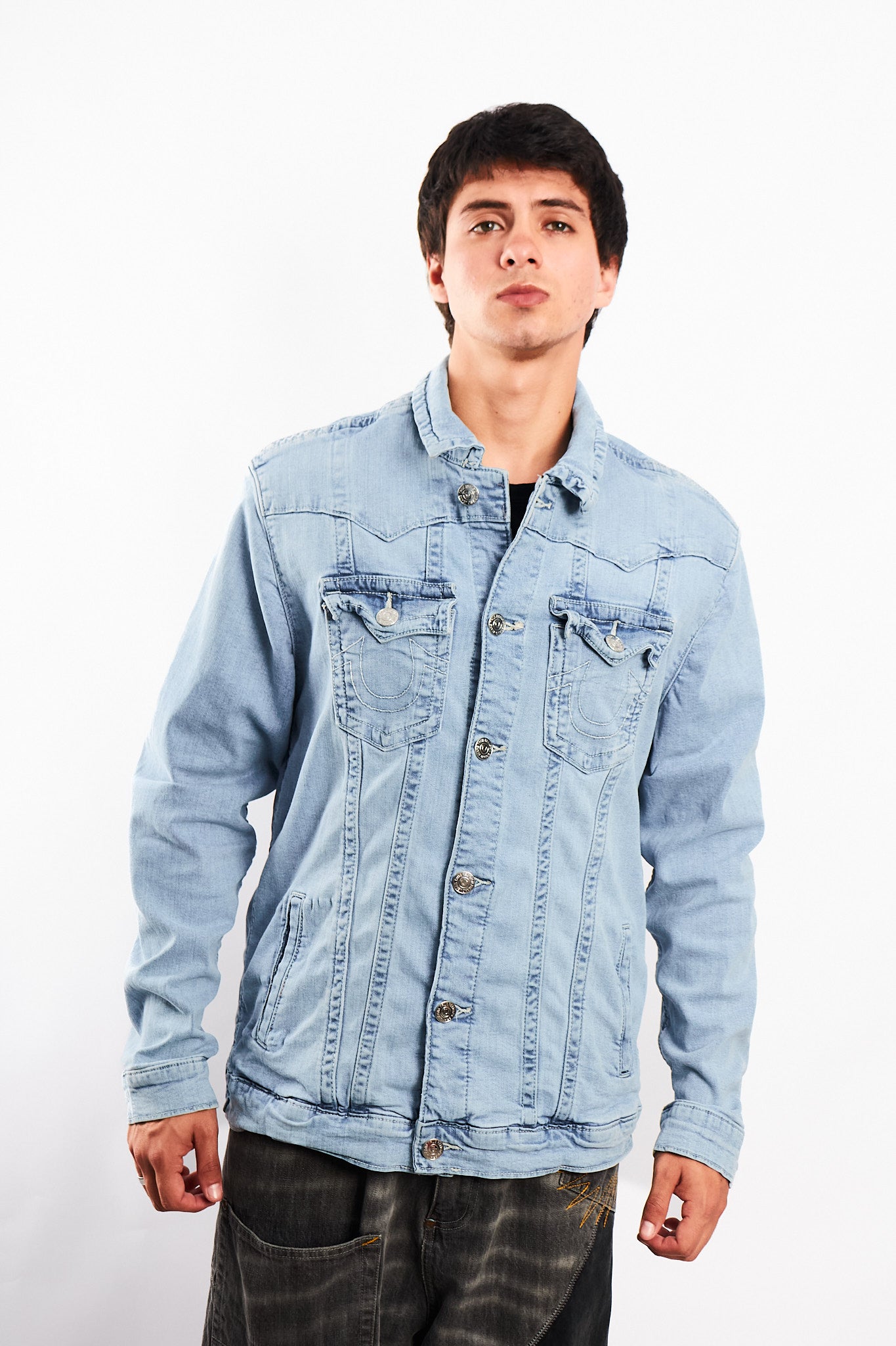 Vintage Y2K True Religion Denim Jacket (M/L)