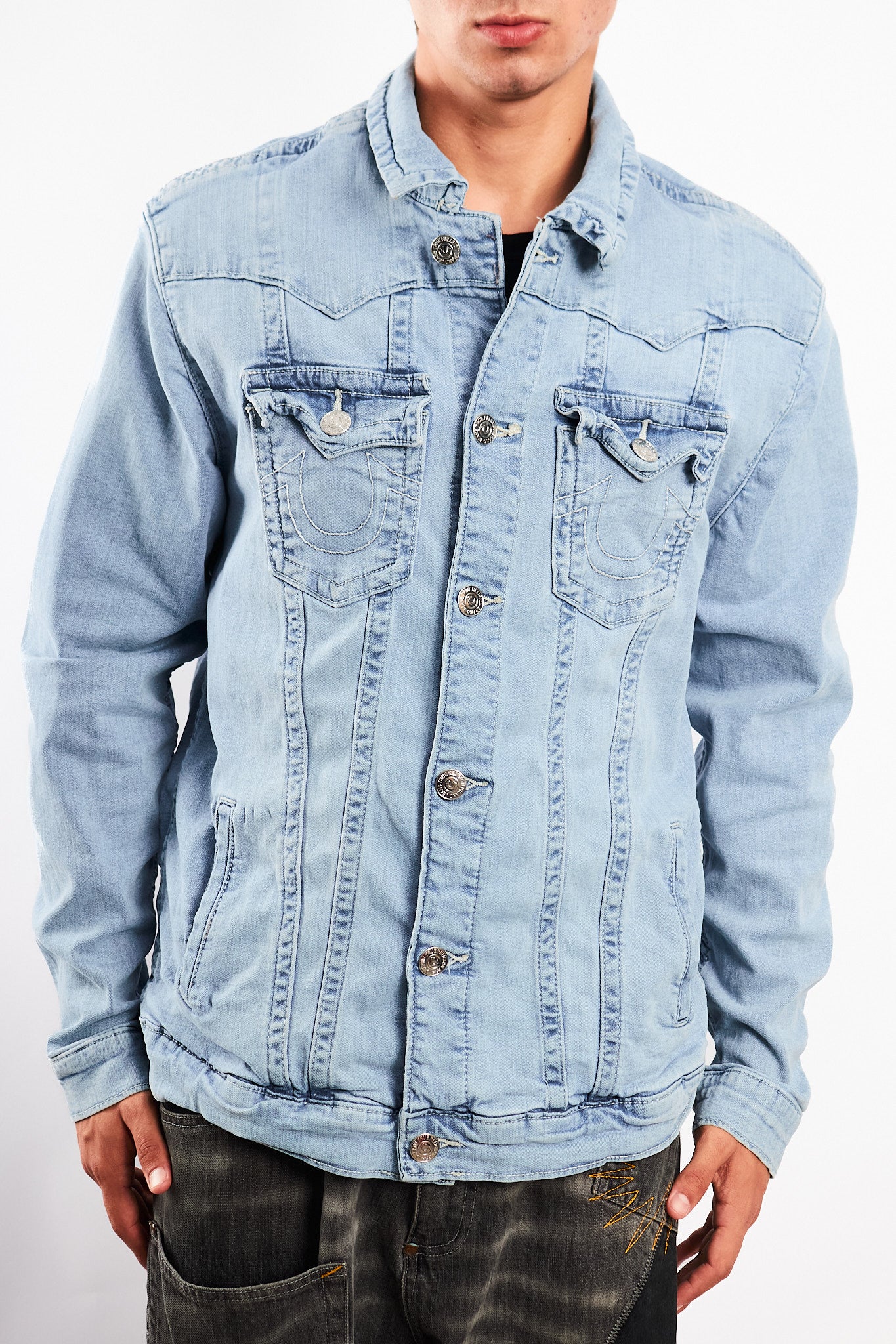 Vintage Y2K True Religion Denim Jacket (M/L)