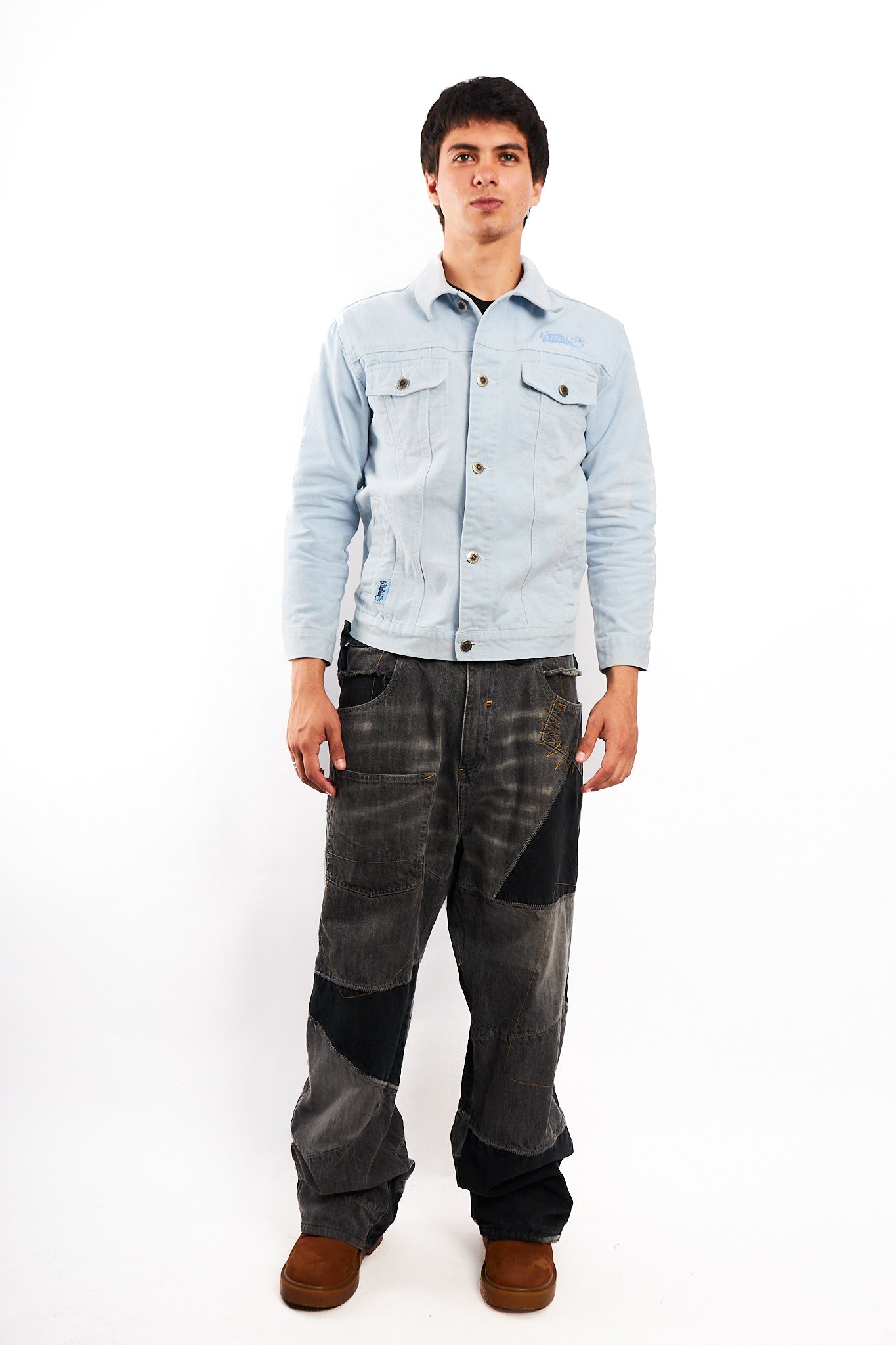 2000 Vintage Southpole B-Boy Denim Jacket (S/M)
