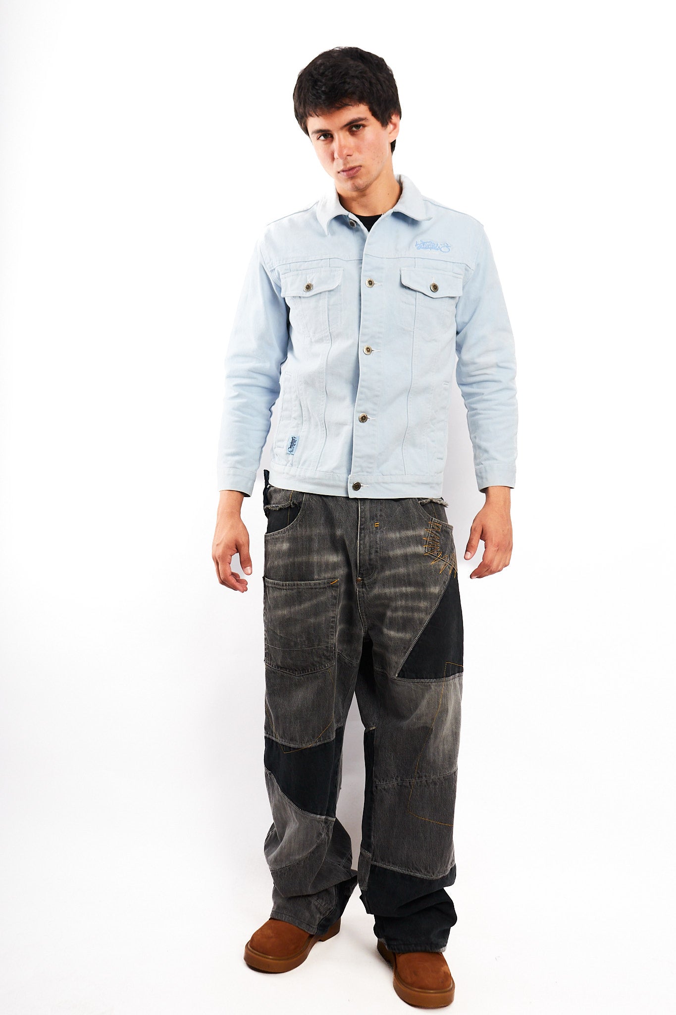 2000 Vintage Southpole B-Boy Denim Jacket (S/M)