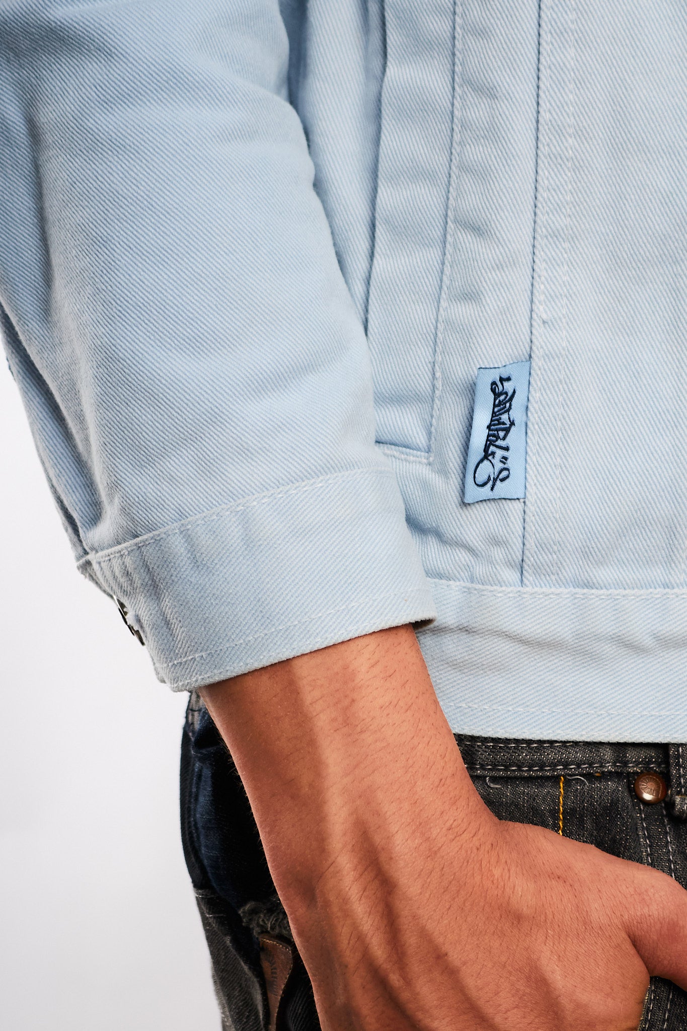 2000 Vintage Southpole B-Boy Denim Jacket (S/M)