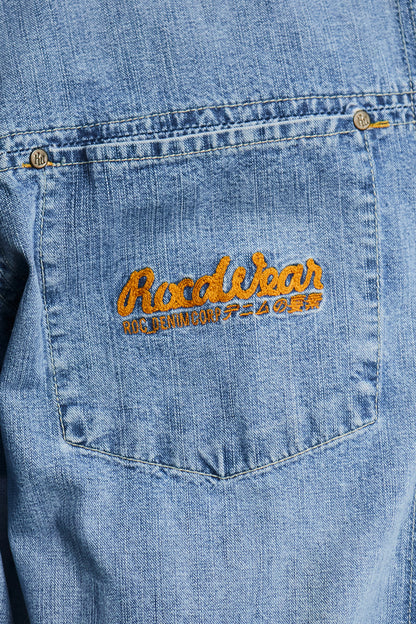 2000 Vintage Rocawear Denim Michigan Jacket (L/XL)