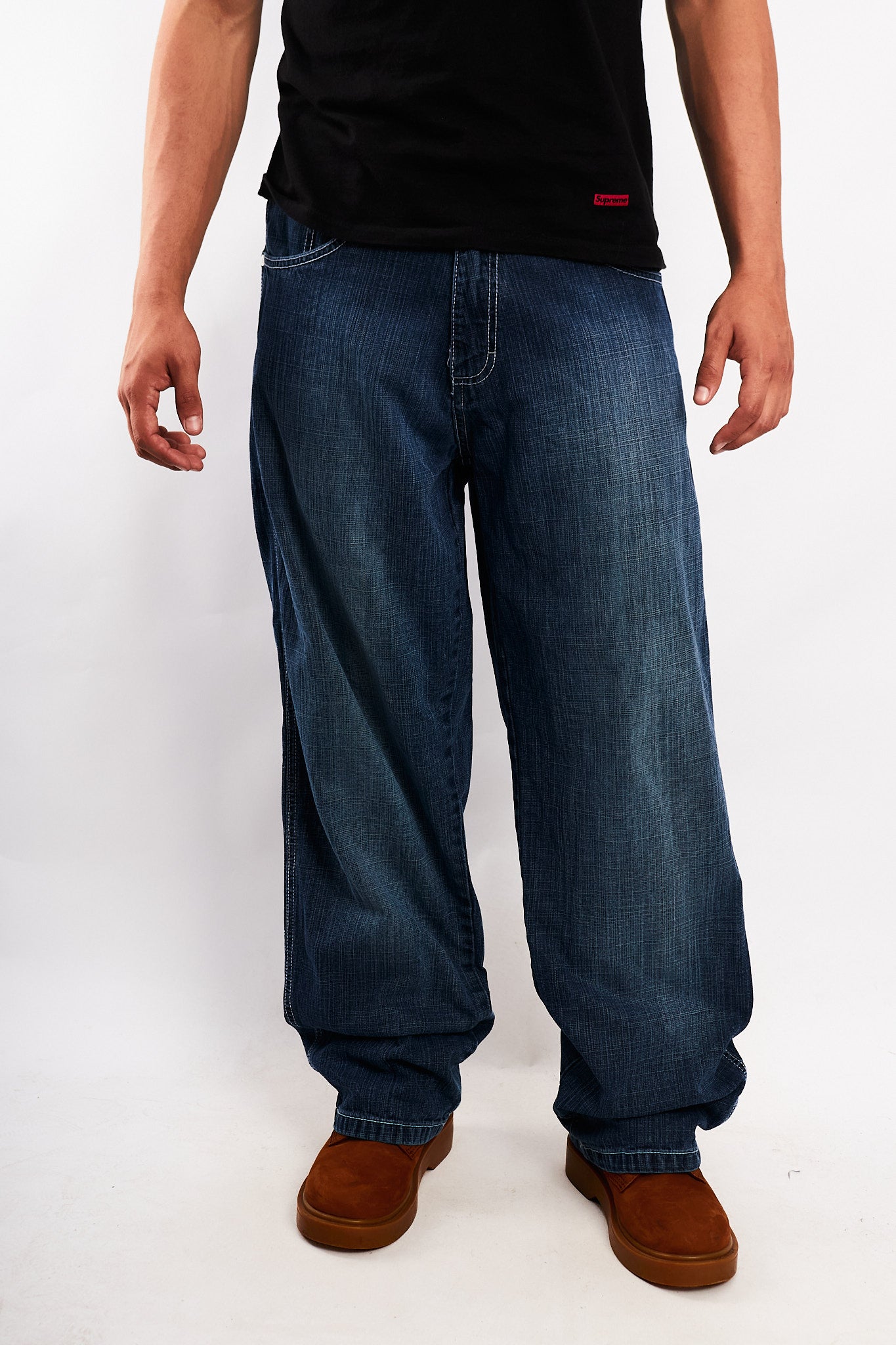 2000 Vintage Southpole "Jesse Pinkman" Red Tag Baggy Jean (32)