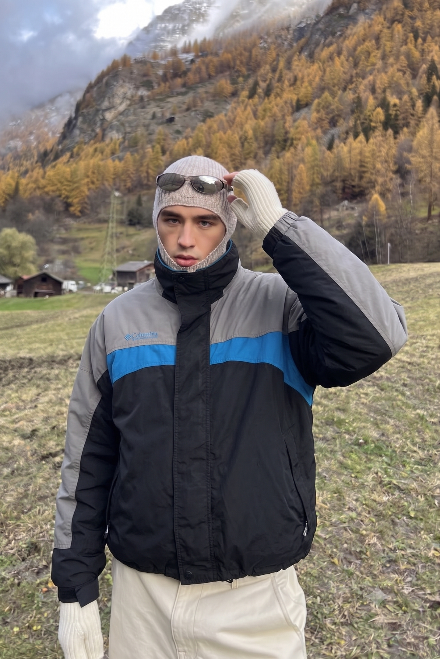 2000 Vintage Columbia Retro Colorblock Jacket (M/L)