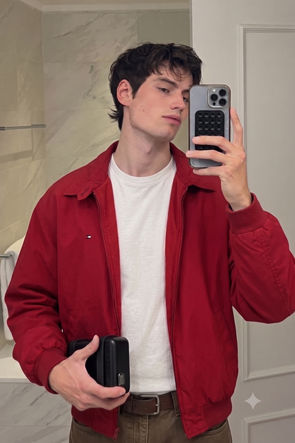2000 Vintage Tommy Crimson Red Harrington (M/L)