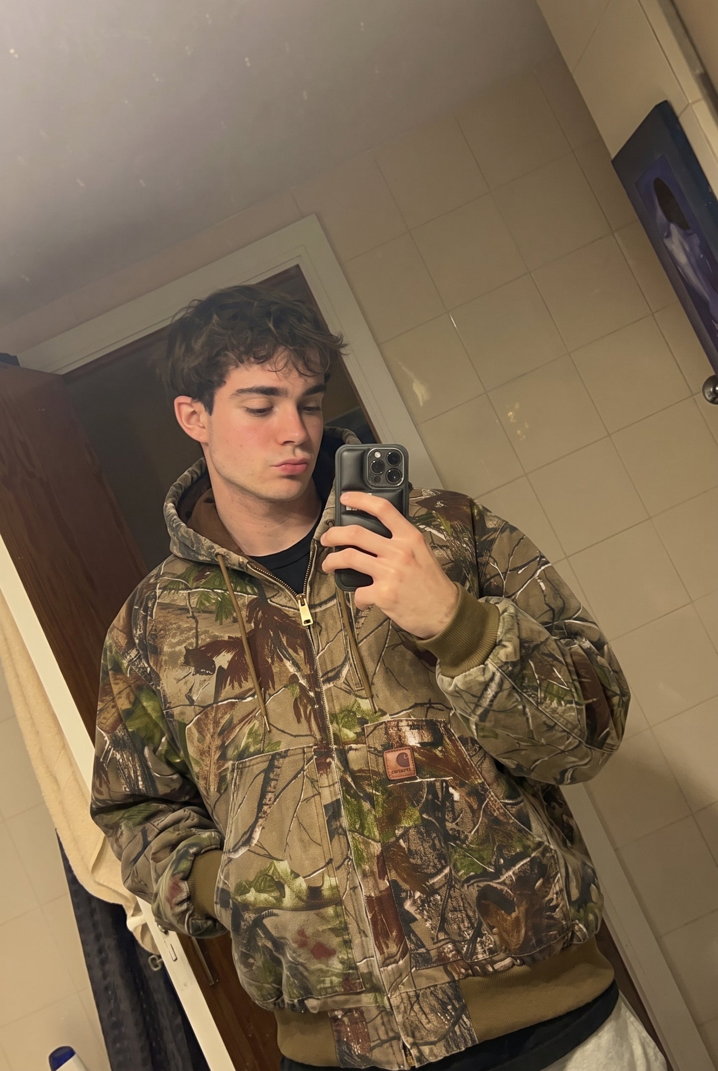2000 Vintage Carhartt Realtree Active Jacket (M/L)