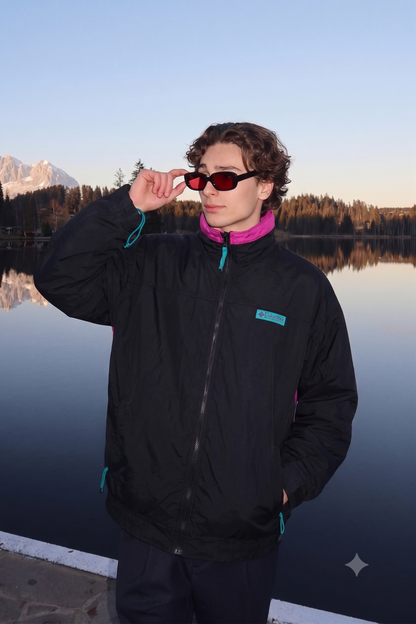 1990 Vintage Columbia Radial Sleeve Bugaboo Impermeable Jacket (M)