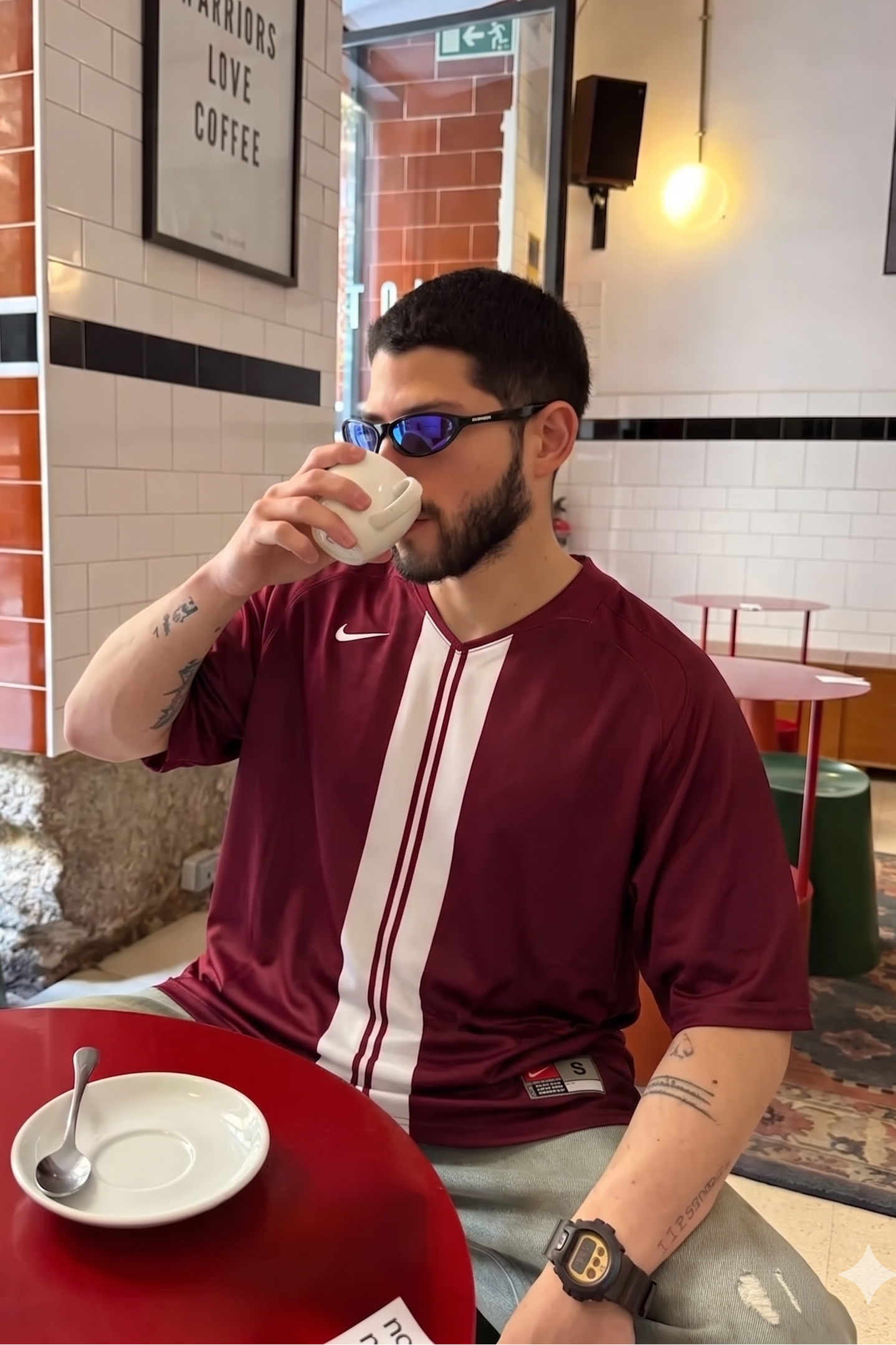 2000 Vintage Nike Soccer Jersey (S/M)