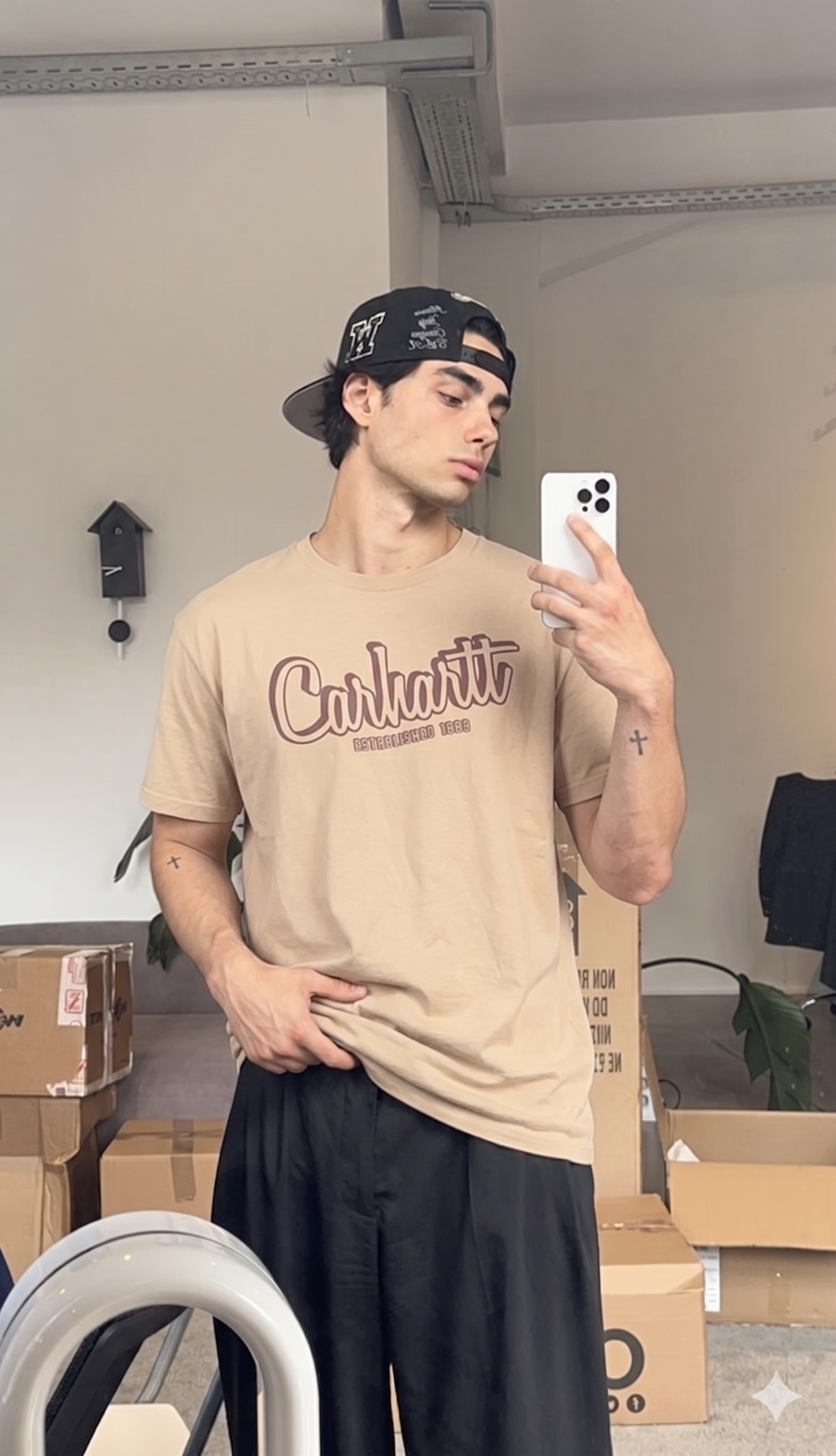 2000 Carhartt Nude Tee (M/L)