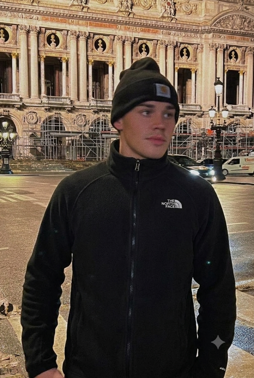 2000 The North Face Black Fleece Jacket (M/L)