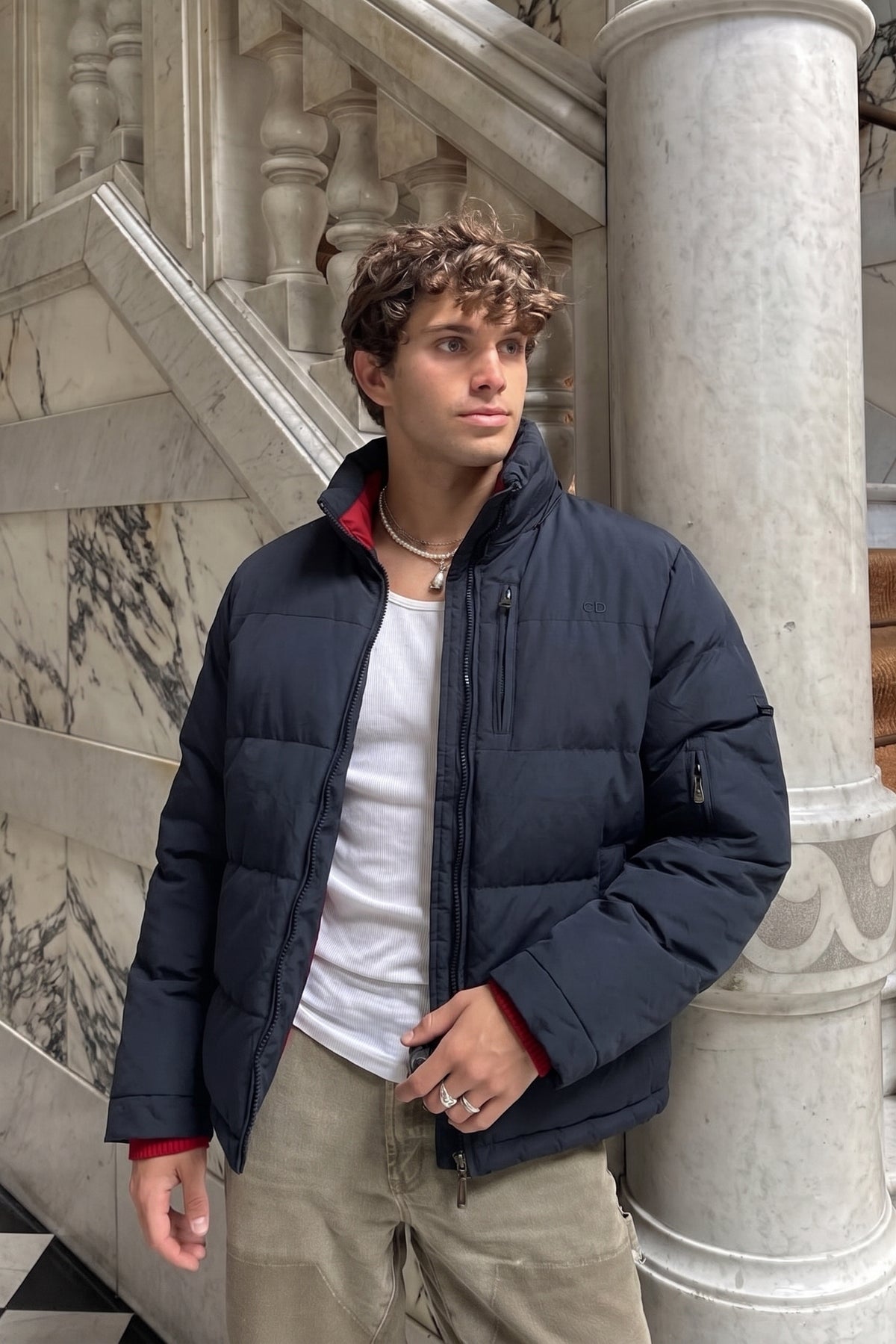 2000 Vintage Christian Dior Impermeable Puffer Jacket (M/L)