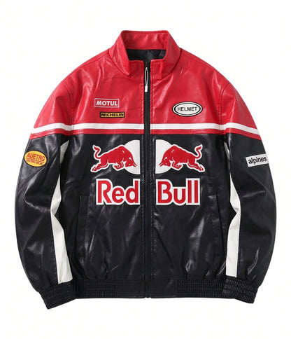 F1 Red Bull Vegan Leather Racing Jacket